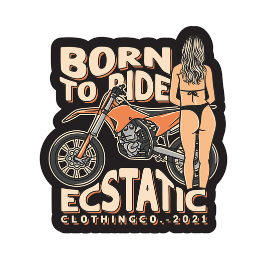 Born to Ride Sticker