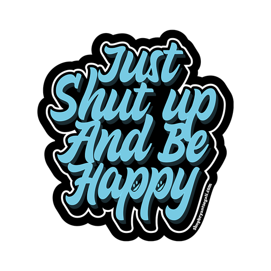 Be Happy Sticker