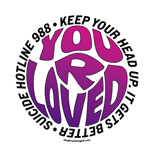 You R Loved Sticker